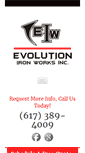 Mobile Screenshot of evolutionironworks.com
